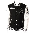 Kleidung Hersteller benutzerdefinierte Satin Varsity Jacke